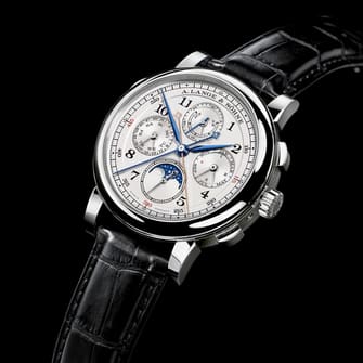 CLASSIC CHRONOGRAPH WITH TWO COMPLICATIONS