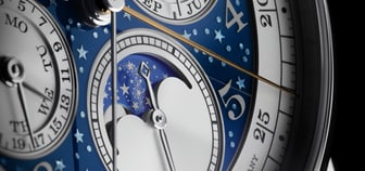 Moon phase of the 815 RATTRAPANTE PERPETUAL CALENDAR HANDWERKSKUNST reference 421.048