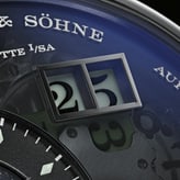 Outsize date on the GRAND LANGE 1 "Lumen" reference 139.035