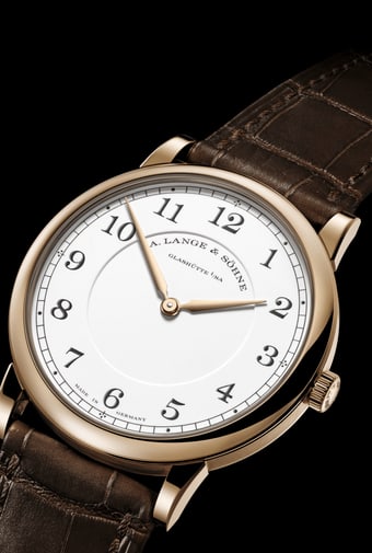 ساعة 1815‎ THIN HONEYGOLD “Homage to F. A.‎ ”‎Lange ذات الرقم المرجعي 239.050