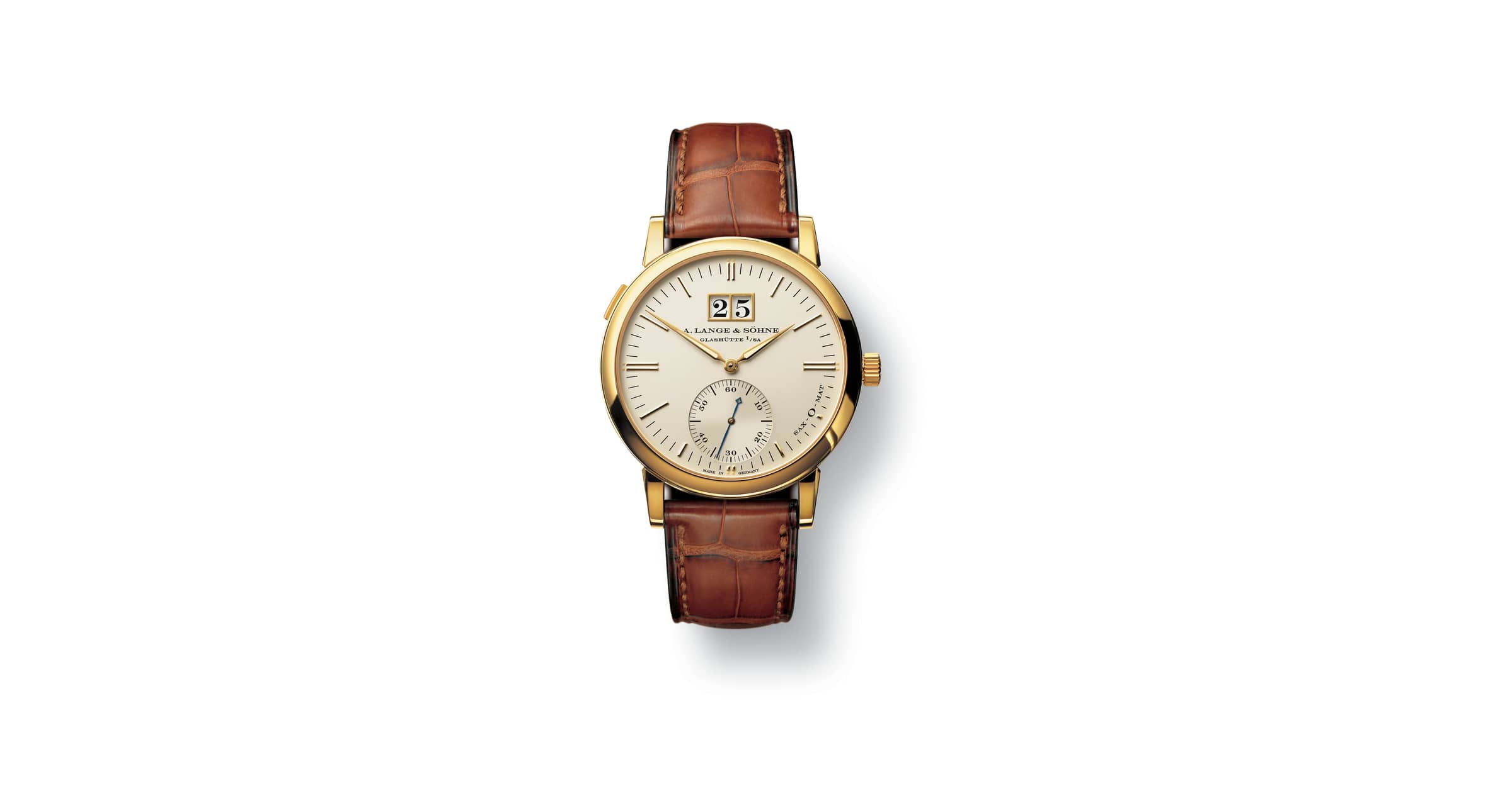 SOMATONG A_special ロングバージョン 110.041, Lange 1 'Tahitian Soirée', Platinum – Hairspring