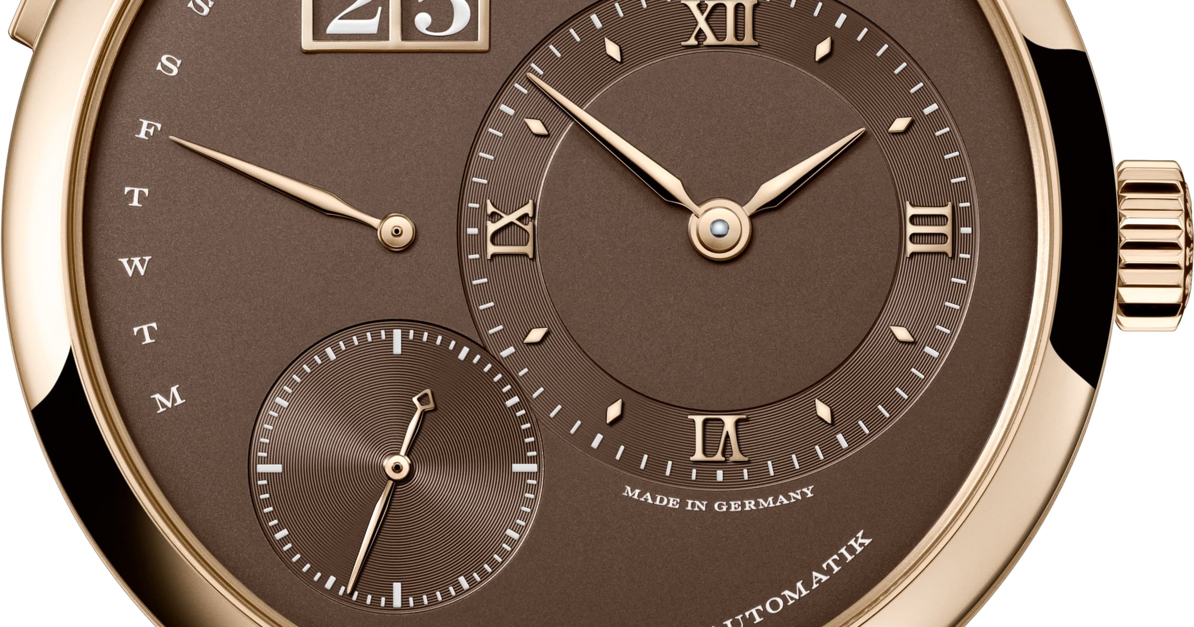 A. Lange & Söhne LANGE 1 DAYMATIC HONEYGOLD in 750 HONEYGOLD®