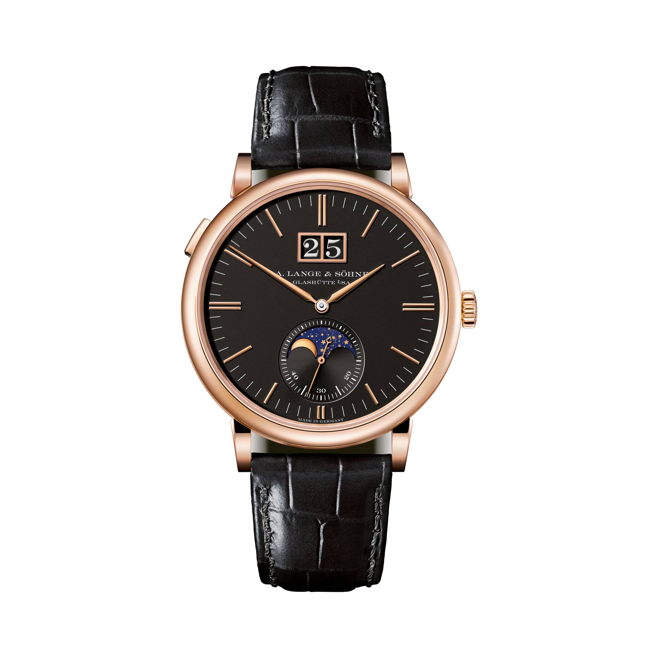 サケビクン　8期 A.LANGE＆SOHNE A.ランゲ＆ゾーネ サクソニア・アウトサイズ
