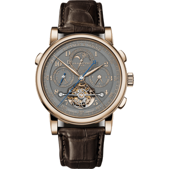 TOURBOGRAPH PERPETUAL HONEYGOLD „Homage to F. A. Lange“