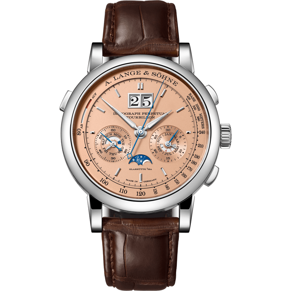 A. Lange & Söhne Datograph Perpetual Tourbillon — Pink