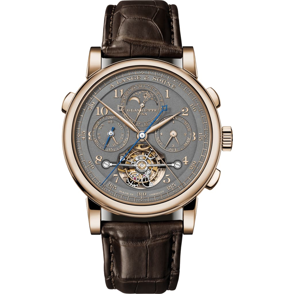 TOURBOGRAPH PERPETUAL HONEYGOLD “Homage to F. A. Lange” - 706.050