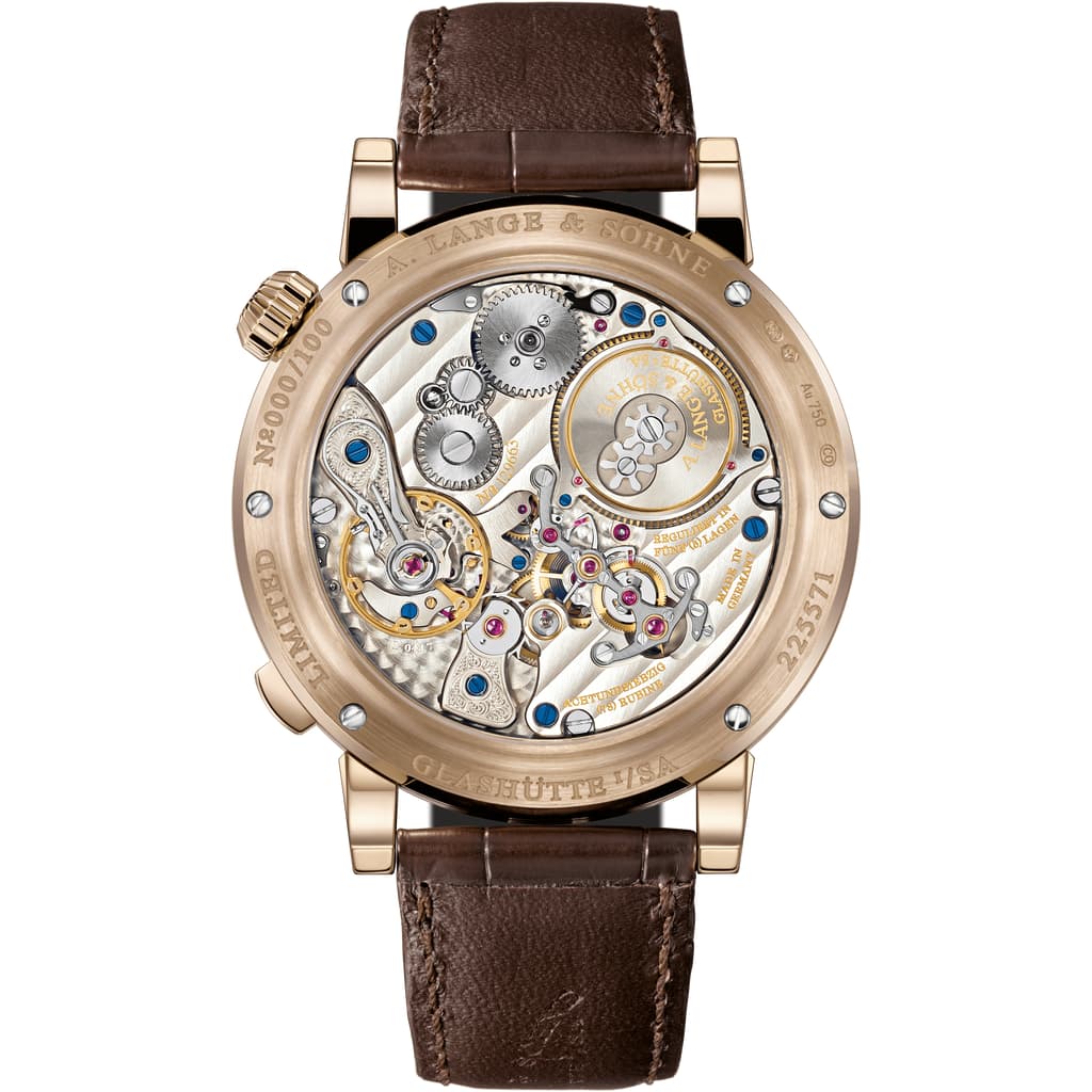 ZEITWERK DECIMAL STRIKE HONEYGOLD 143.050 A. Lange S hne