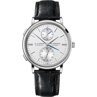 SAXONIA DOUBLE FUSEAU HORAIRE 386.026 A. Lange S hne