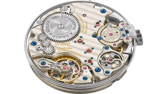 Movement L122.1 of the The RICHARD LANGE MINUTE REPEATER