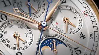 Dial of the THE 1815 RATTRAPANTE PERPETUAL CALENDAR reference 421.032
